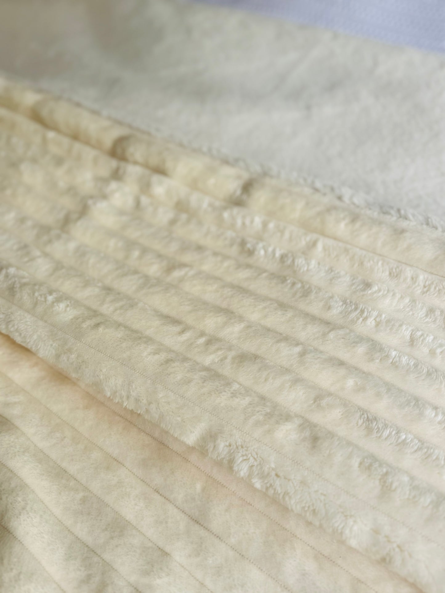Faux Rabbit Fur Throw